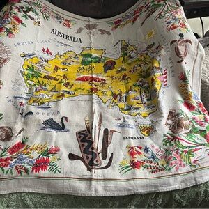 Colorful Australia Map tablecloths